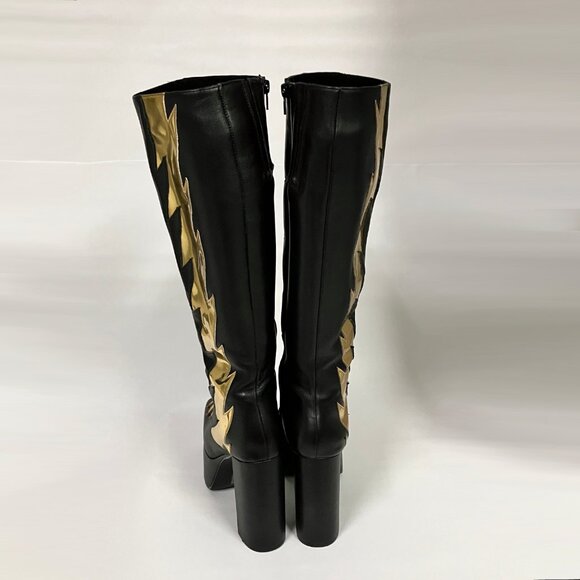 *BARELY WORN* S/S 2022 Jeffrey Campbell KISS-THIS Platform Boots, 8.5. HAWT! - Picture 4 of 11